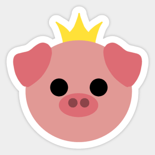 technoblade logo Sticker